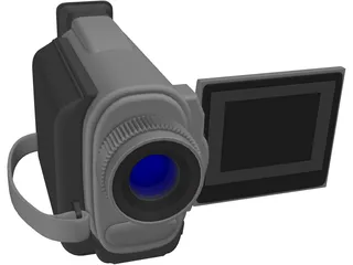 Hurst Video Camera 3D Model preview