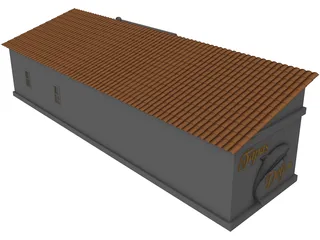 Bar Small 3D Model preview