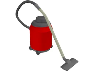 Shop VAC 3D Model preview
