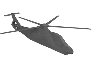 Boeing/Sikorsky RAH-66 Comanche 3D Model preview