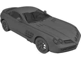Mercedes-Benz SLR McLaren 3D Model preview