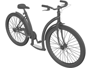 Bicycle 3D Model preview