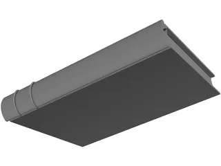 Book Hardcover Closed 3D Model preview
