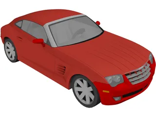 Chrysler Crossfire (2005) 3D Model preview