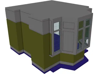 Lounge Room 3D Model preview