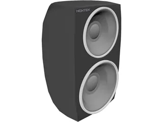 Speaker 2 Woofer 3D Model preview