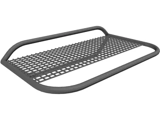 Crush Barrier 1.5m 3D Model preview