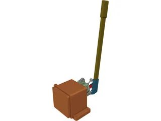 Priming Pump 3D Model preview
