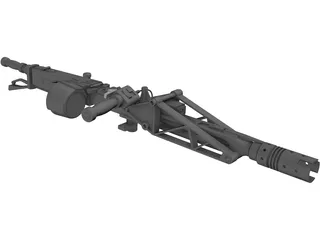 M56 Smart Gun [Aliens] 3D Model preview