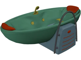 Ultra Bath 3D Model preview
