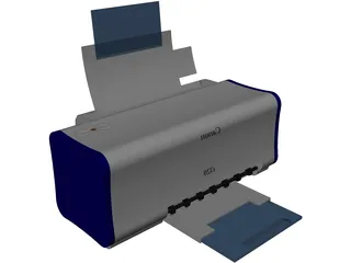 Canon Desktop Printer i320 3D Model preview