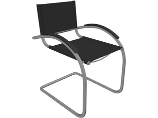 Breuer Cesca 3D Model preview