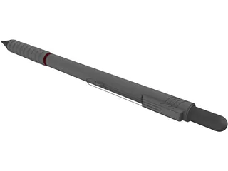 Mechanical Pencil 3D Model preview