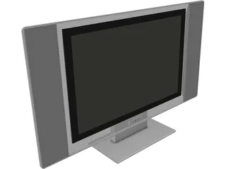Plazma TV 3D Model preview