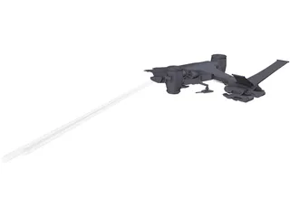 Terminator Aerial HK 3D Model preview