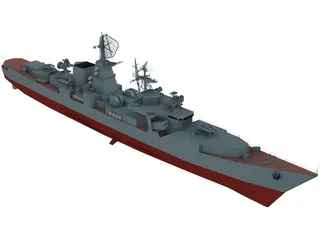 Kara Class BPK Type 1134B 3D Model preview