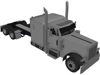 Peterbilt 379 3D Model preview