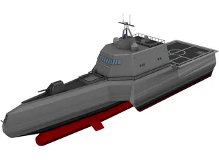 USS Independence (LCS-2) 3D Model preview