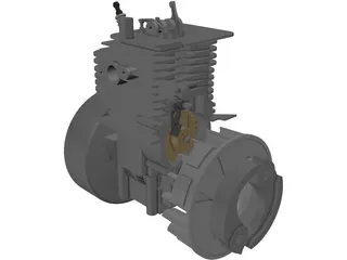 Honda GX 31 3D Model preview