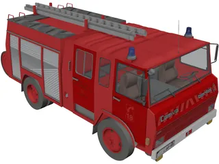 Renault Camiva Berliet 770 (1981) 3D Model preview