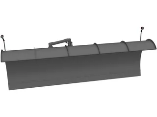 Snow Plower 3D Model preview