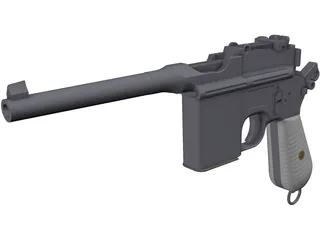 Mauser 711 3D Model preview