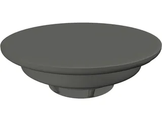 Fire Detector 3D Model preview