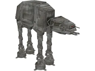 Star Wars Imperial Walker (AT-AT) 3D Model preview
