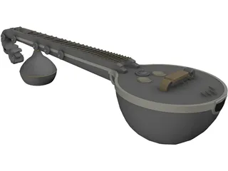 Veena 3D Model preview