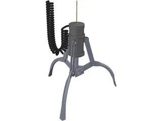 Claw Grabbing Mechanism 3D Model preview