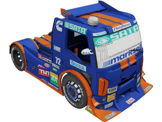 Ford Cargo DF Motorsport 3D Model preview