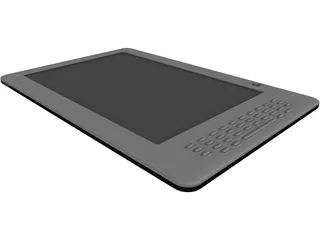 Apple Wireless Keyboard 3D Model preview