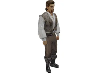Sailor 3D Model preview