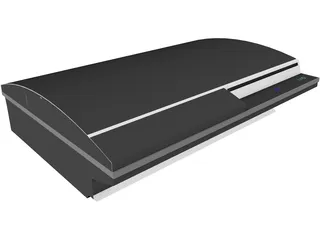 Sony PlayStation 3 3D Model preview