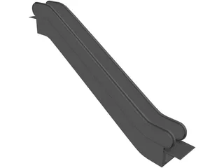 Escalator 3D Model preview