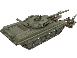 T-64B Trall 3D Model preview