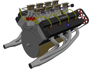Vinson Engine 3D Model preview