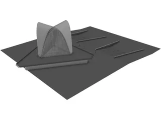 Cathedral 3D Model preview