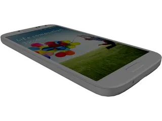 Samsung Galaxy S4 3D Model preview