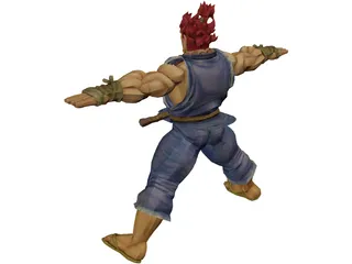 Akuma 3D Model preview