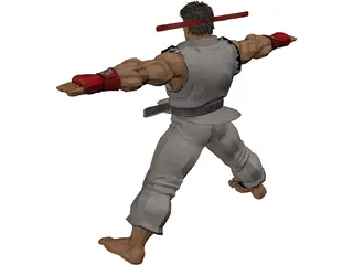 Ryu 3D Model preview