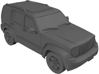 Jeep Liberty (2010) 3D Model preview