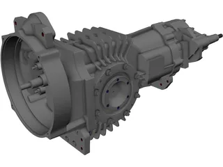 Mendeola MD5 Gearbox 3D Model preview