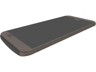 HTC One M9 3D Model preview