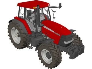 Tractor Case MXM 190 3D Model preview