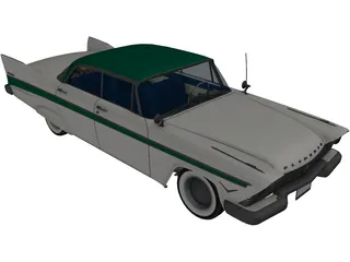 Plymouth Belvedere (1957) 3D Model preview