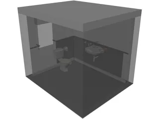 Bathroom 3D Model preview
