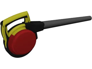 Leaf Blower 3D Model preview