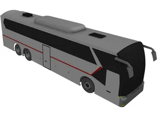 King Long Bus 3D Model preview