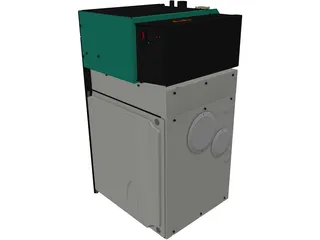 Marine Generator 9.5 kva 3D Model preview